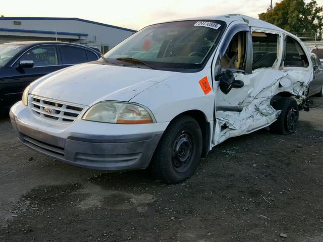 2FTZA5448YBC18339 - 2000 FORD WINDSTAR WHITE photo 2