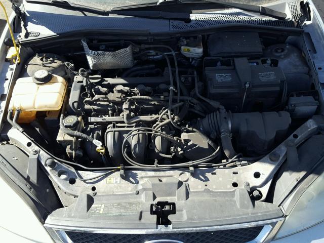 1FAFP34N07W322115 - 2007 FORD FOCUS ZX4 GRAY photo 7