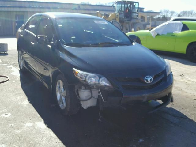 2T1BU4EE9BC692230 - 2011 TOYOTA COROLLA BA BLACK photo 1