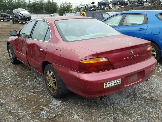 19UUA5644XA027844 - 1999 ACURA 3.2TL RED photo 3