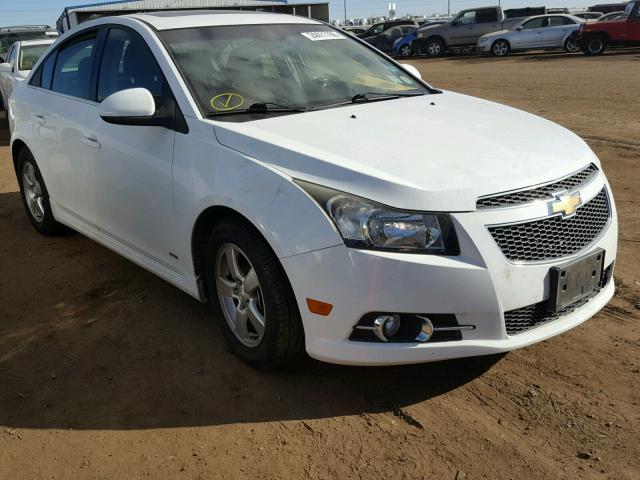 1G1PF5SCXC7146010 - 2012 CHEVROLET CRUZE LT WHITE photo 1