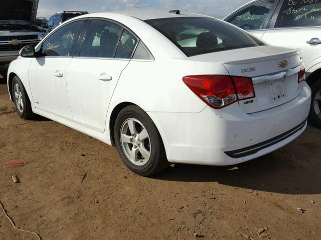 1G1PF5SCXC7146010 - 2012 CHEVROLET CRUZE LT WHITE photo 3