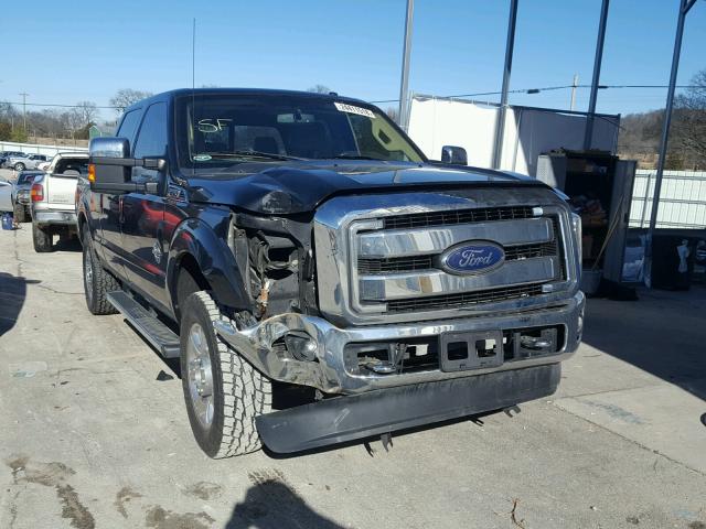 1FT7W2BT3CED21358 - 2012 FORD F250 SUPER BLACK photo 1