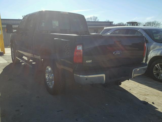 1FT7W2BT3CED21358 - 2012 FORD F250 SUPER BLACK photo 3