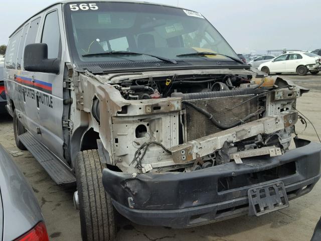 1FBSS3BL4ADA98993 - 2010 FORD ECONOLINE SILVER photo 1