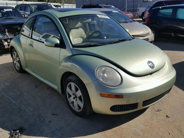 3VWRW31C97M507161 - 2007 VOLKSWAGEN NEW BEETLE GREEN photo 1