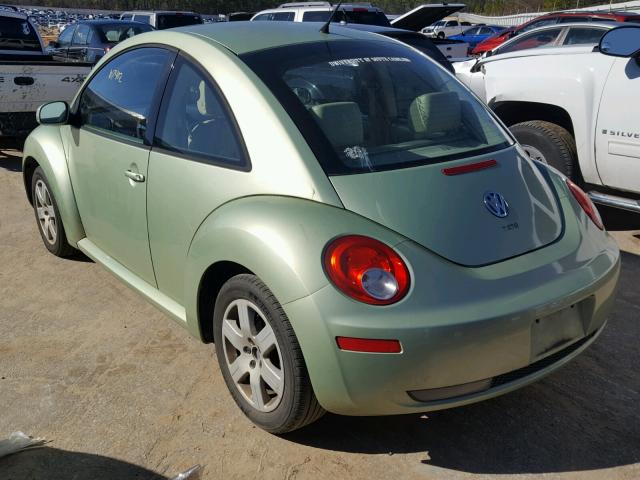 3VWRW31C97M507161 - 2007 VOLKSWAGEN NEW BEETLE მწვანე ფოტო 3