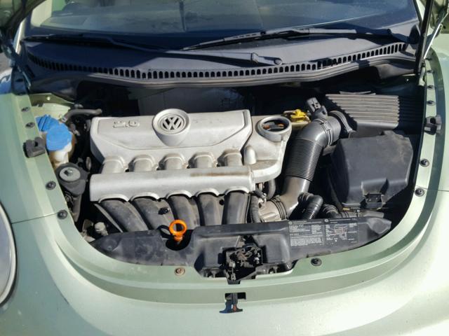 3VWRW31C97M507161 - 2007 VOLKSWAGEN NEW BEETLE მწვანე ფოტო 7