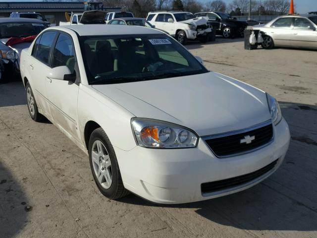 1G1ZT51826F124835 - 2006 CHEVROLET MALIBU LT WHITE photo 1