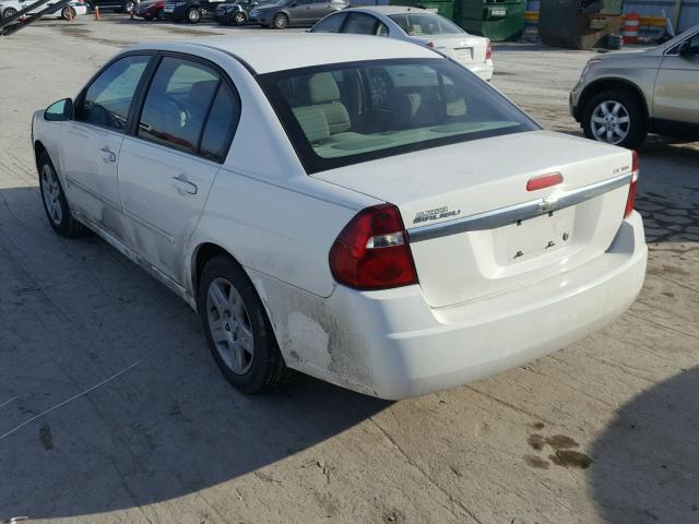 1G1ZT51826F124835 - 2006 CHEVROLET MALIBU LT WHITE photo 3