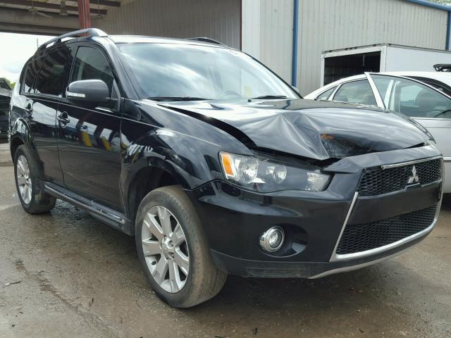 JA4AS3AW7DU013937 - 2013 MITSUBISHI OUTLANDER BLACK photo 1