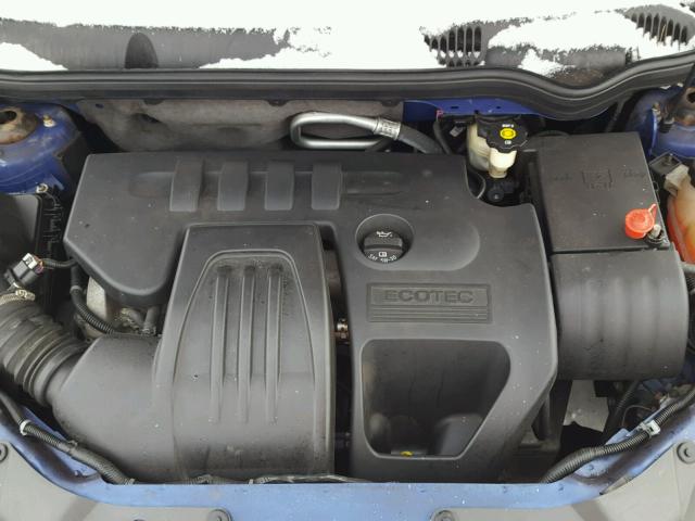 1G1AL15F177353016 - 2007 CHEVROLET COBALT LT BLUE photo 7