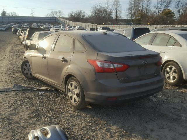 1FADP3E2XEL224249 - 2014 FORD FOCUS S GRAY photo 3