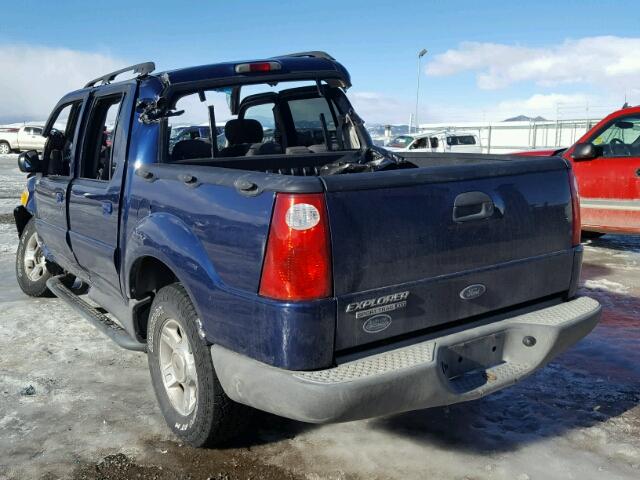 1FMDU77K14UA28924 - 2004 FORD EXPLORER S BLUE photo 3