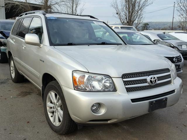 JTEDW21A560011194 - 2006 TOYOTA HIGHLANDER SILVER photo 1