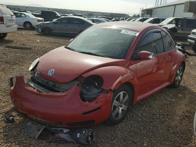 3VWRR31C96M410726 - 2006 VOLKSWAGEN NEW BEETLE RED photo 2