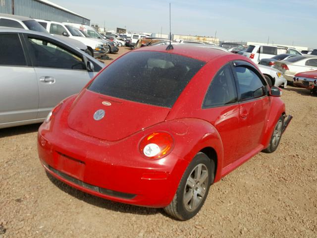 3VWRR31C96M410726 - 2006 VOLKSWAGEN NEW BEETLE RED photo 4