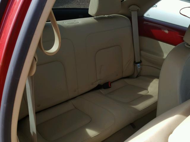 3VWRR31C96M410726 - 2006 VOLKSWAGEN NEW BEETLE 红色 照片 6