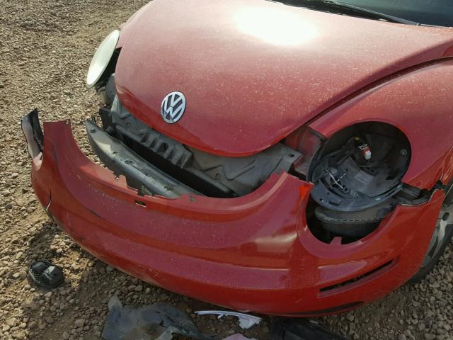 3VWRR31C96M410726 - 2006 VOLKSWAGEN NEW BEETLE 红色 照片 9