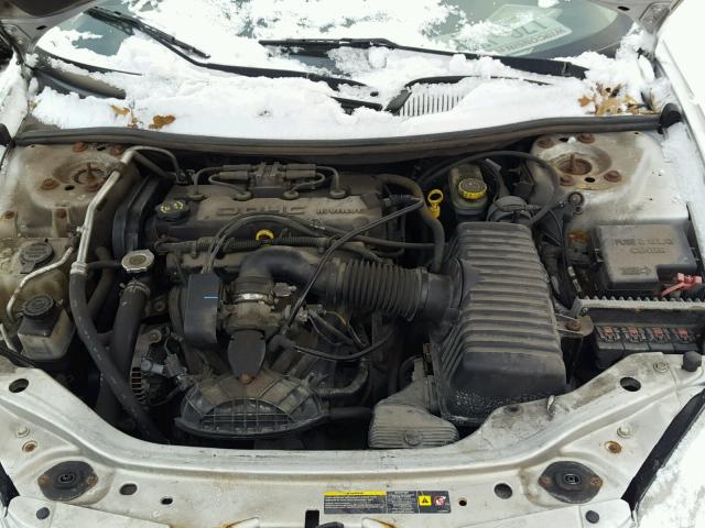 1B3EL46X76N195634 - 2006 DODGE STRATUS SX SILVER photo 7