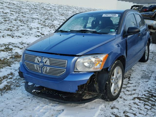 1B3HB28BX7D539471 - 2007 DODGE CALIBER BLUE photo 2