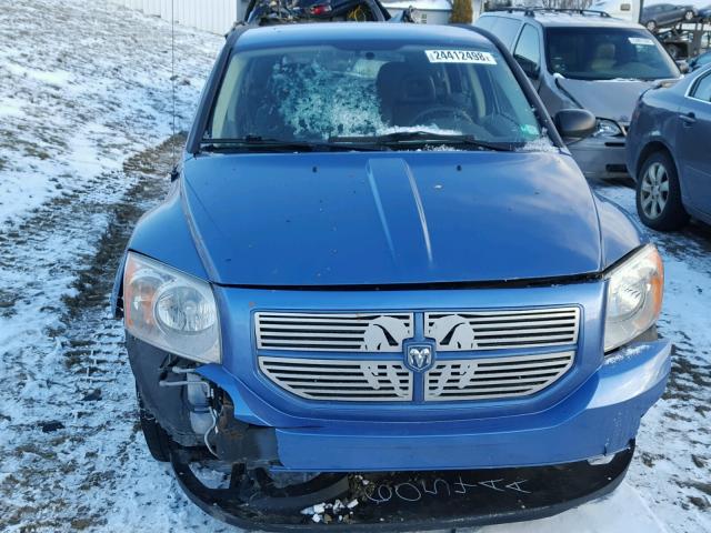 1B3HB28BX7D539471 - 2007 DODGE CALIBER BLUE photo 9