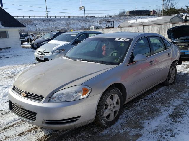 2G1WB58K269399248 - 2006 CHEVROLET IMPALA LS SILVER photo 2