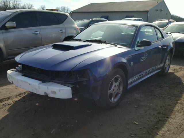 1FAFP40664F175346 - 2004 FORD MUSTANG PURPLE photo 2