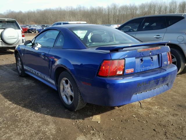 1FAFP40664F175346 - 2004 FORD MUSTANG PURPLE photo 3