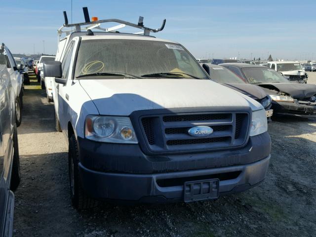 1FTRF12248KB62790 - 2008 FORD F150 WHITE photo 1