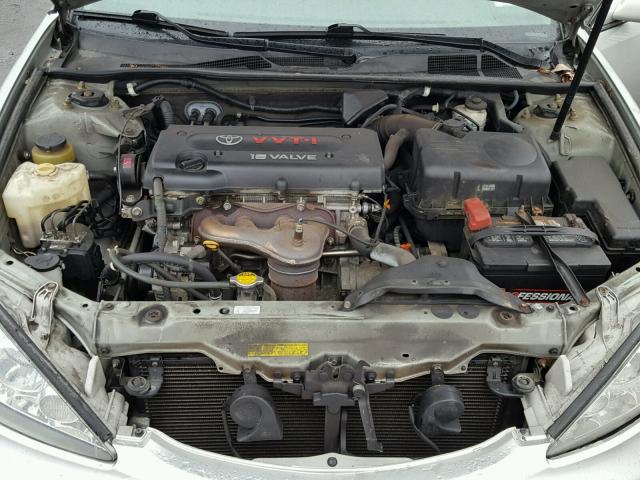 4T1BE30K55U419938 - 2005 TOYOTA CAMRY LE GRAY photo 7