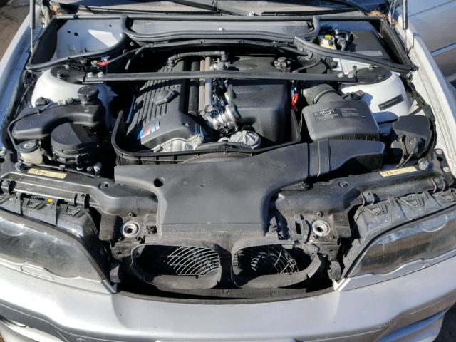WBSBL93493JR21241 - 2003 BMW M3 SILVER photo 7