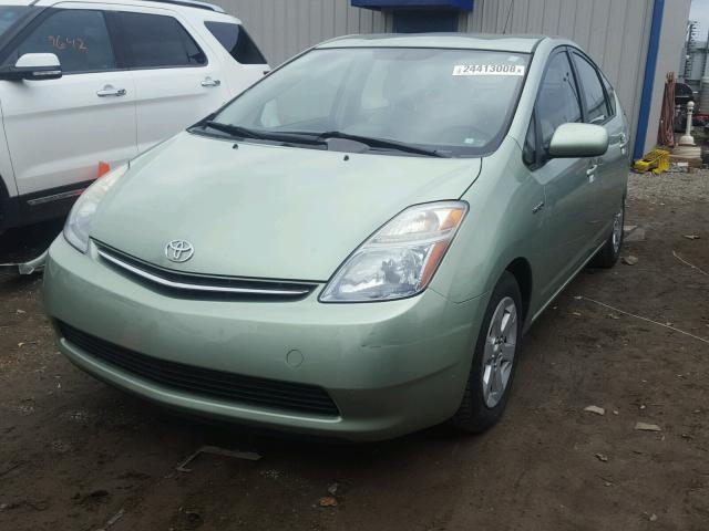 JTDKB20U187804635 - 2008 TOYOTA PRIUS GREEN photo 2