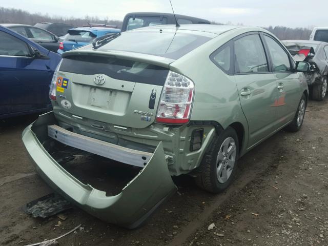 JTDKB20U187804635 - 2008 TOYOTA PRIUS GREEN photo 4