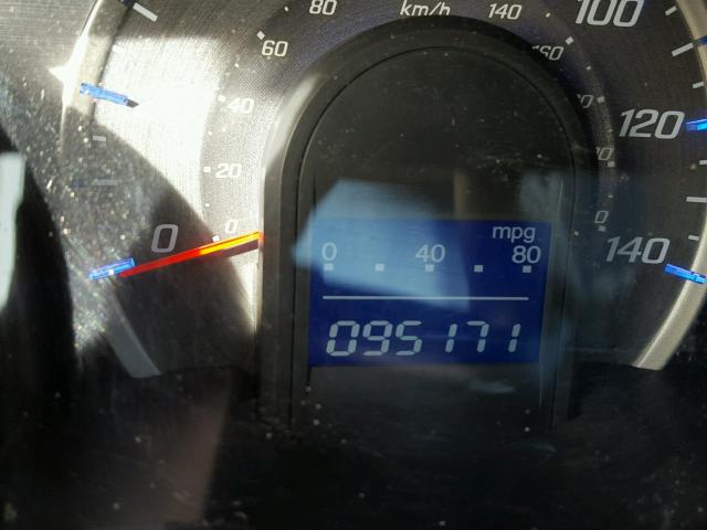 JHMGE88449S053872 - 2009 HONDA FIT SPORT BLUE photo 8