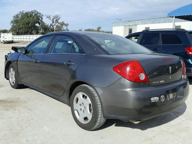 1G2ZF58B674200610 - 2007 PONTIAC G6 VALUE L GRAY photo 3