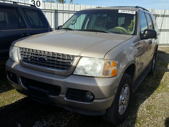 1FMZU73K84ZA82011 - 2004 FORD EXPLORER X BEIGE photo 2