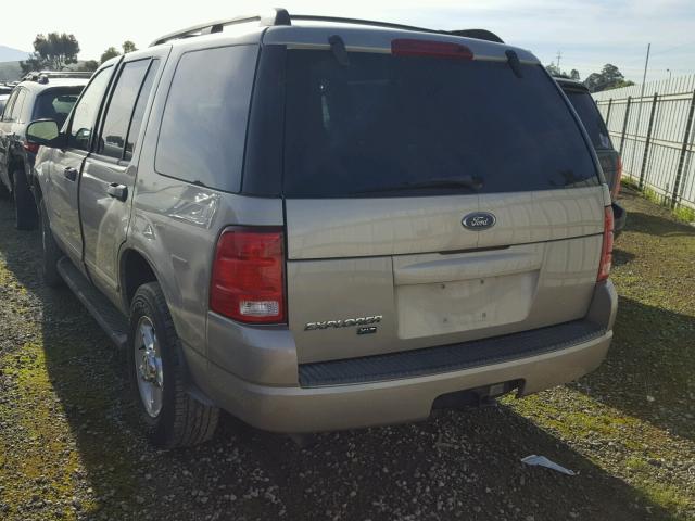 1FMZU73K84ZA82011 - 2004 FORD EXPLORER X BEIGE photo 3