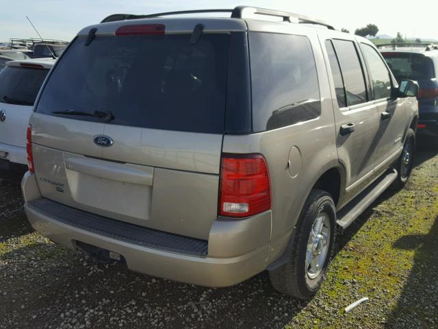 1FMZU73K84ZA82011 - 2004 FORD EXPLORER X BEIGE photo 4