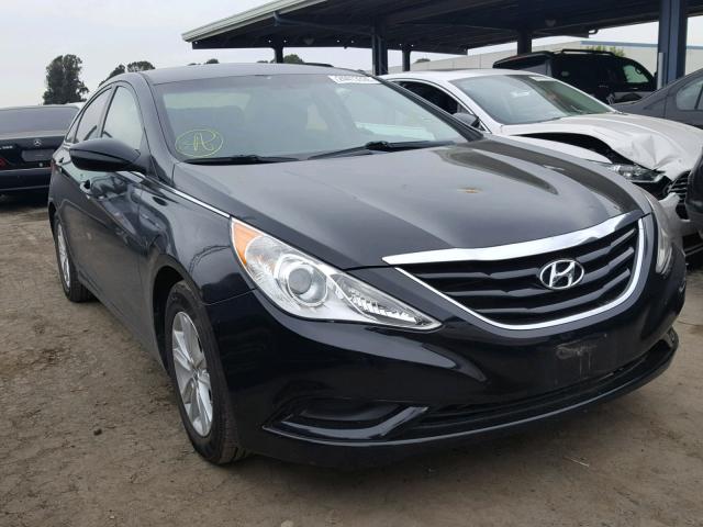 5NPEB4AC0DH687893 - 2013 HYUNDAI SONATA GLS BLACK photo 1