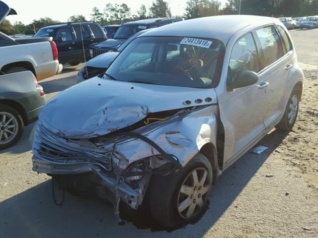 3A4FY48B87T574899 - 2007 CHRYSLER PT CRUISER SILVER photo 2