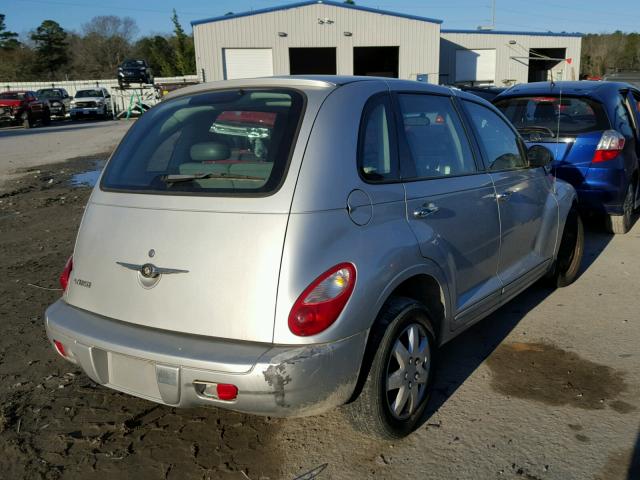 3A4FY48B87T574899 - 2007 CHRYSLER PT CRUISER SILVER photo 4