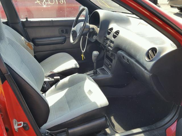 JT2EL43A6M0076345 - 1991 TOYOTA TERCEL DEL RED photo 5