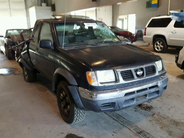 1N6DD26Y3WC323235 - 1998 NISSAN FRONTIER K BLACK photo 1