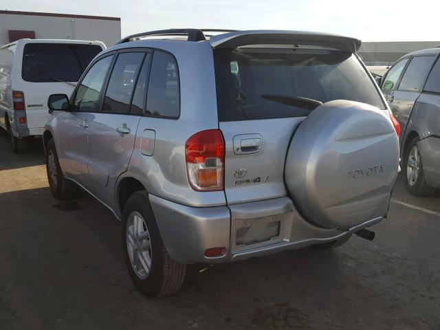 JTEGH20V820057124 - 2002 TOYOTA RAV4 SILVER photo 3