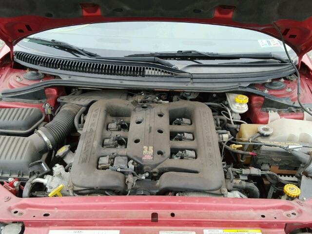 2B3HD56G23H534529 - 2003 DODGE INTREPID E RED photo 7