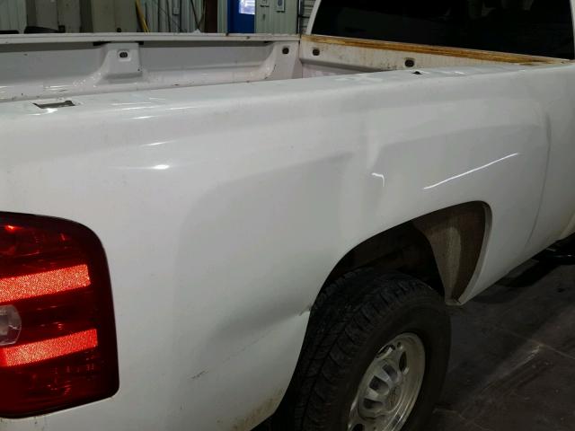 1GCHK59K09E161673 - 2009 CHEVROLET SILVERADO WHITE photo 9