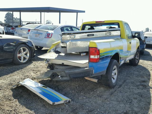 1FTYR10D48PA76776 - 2008 FORD RANGER TWO TONE photo 4