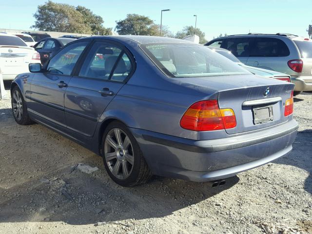 WBAET37463NJ30506 - 2003 BMW 325 I BLUE photo 3