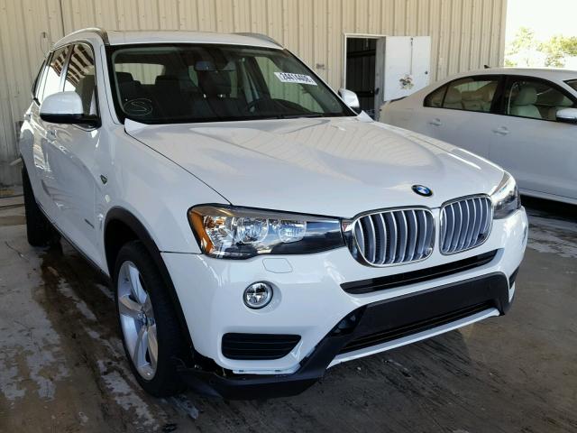 5UXWZ7C32H0X40769 - 2017 BMW X3 SDRIVE2 WHITE photo 1